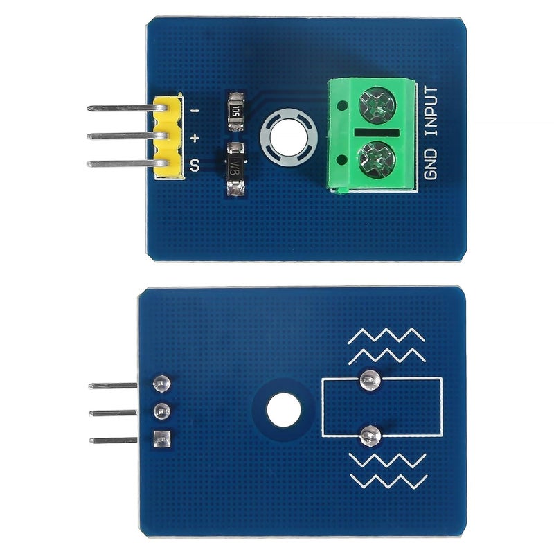 XIITIA 8pcs Piezoelectric Sensor Analog Ceramic Vibration Sensor Module 3.3V/5V Piezoelectricity for Arduino DIY KIT - Image 3